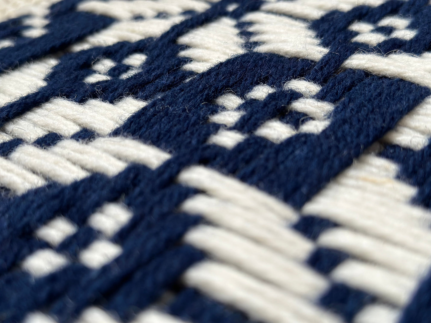 Snowflake Frame Weave on Copper